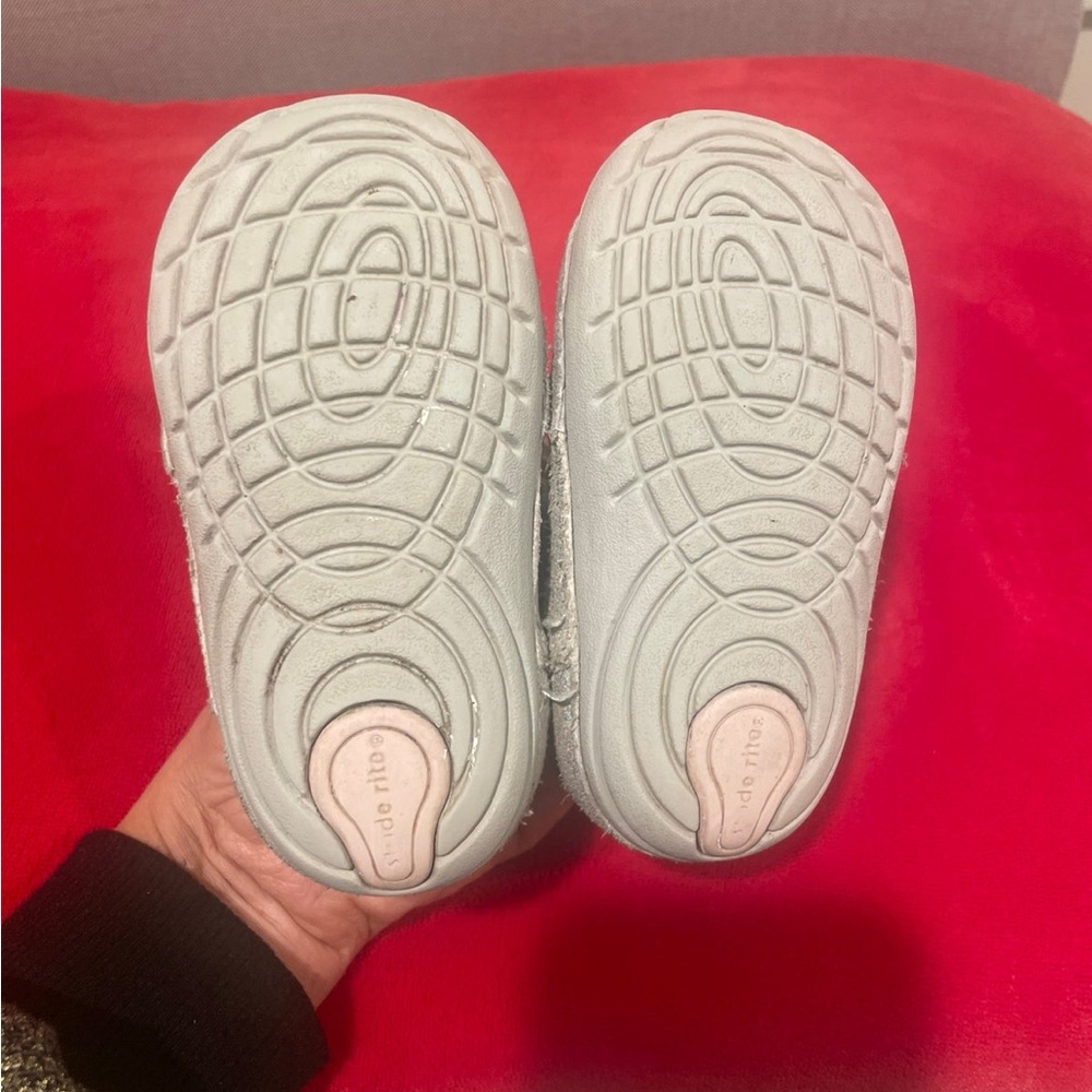 COPY - Stride rite silver shoes